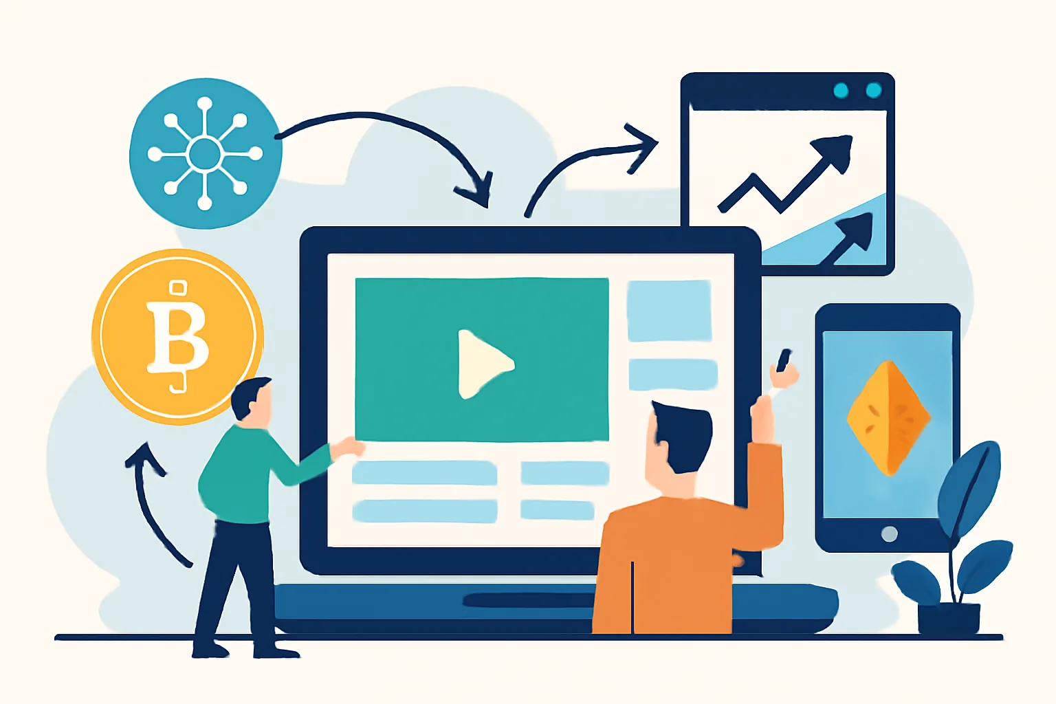 Посібник із Crypto Ad Network для афіліатів
