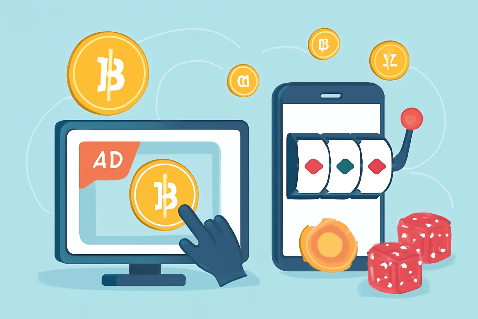 Crypto Ad Network for Gambling Campaigns