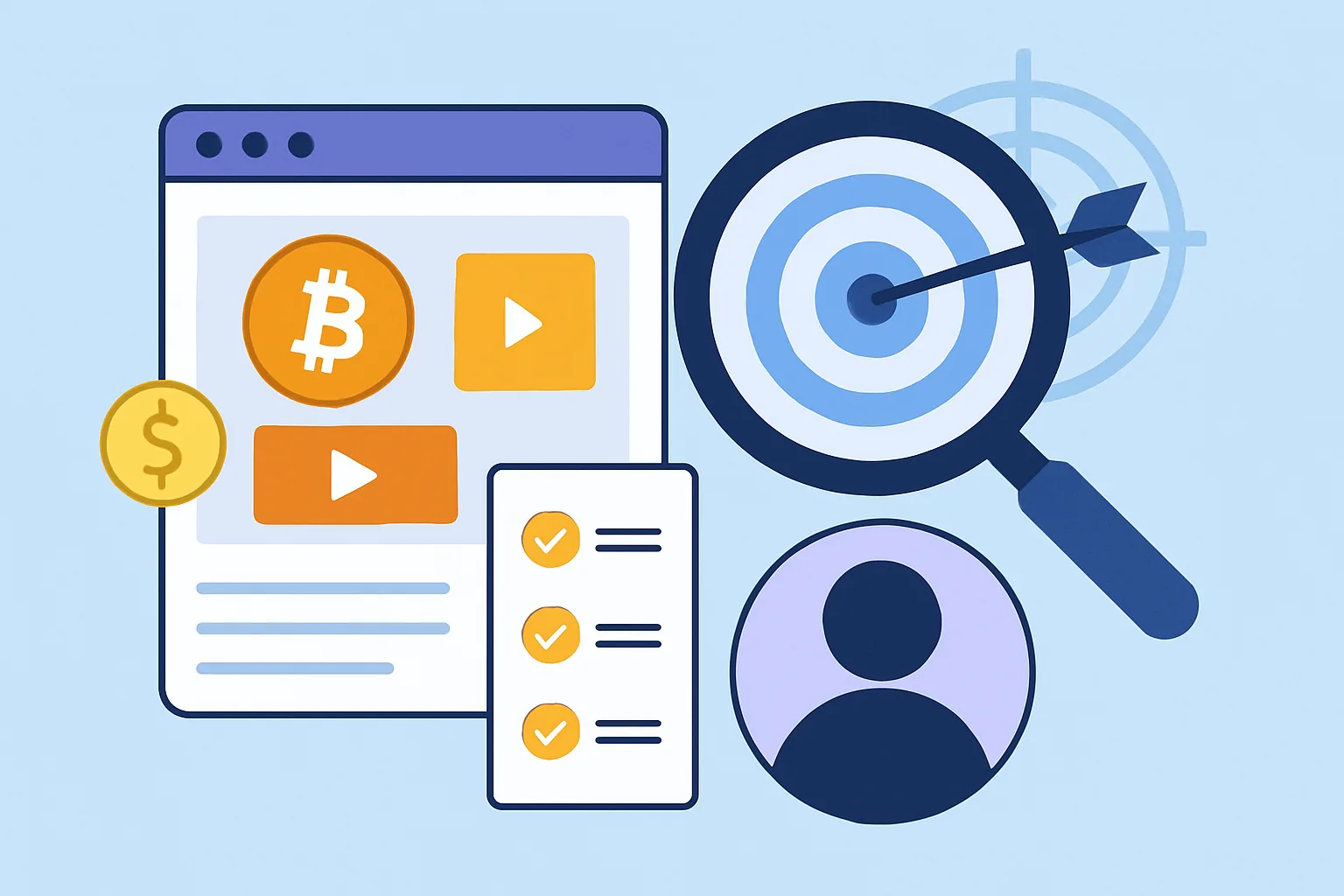 Посібник з варіантів таргетування в Crypto Ad Network